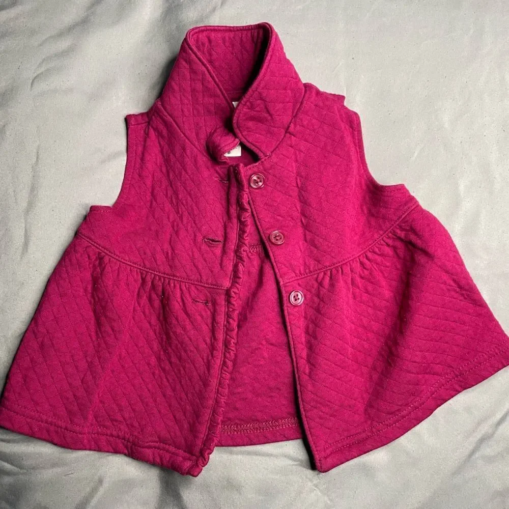 Carter's Kids Sweater Set - Pink, Purple, and White